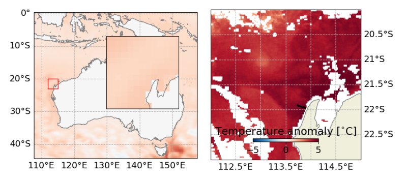 Quantifying ocean heat transport pathways at Ningaloo in a changing climate